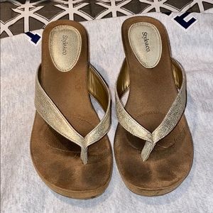 Style&co. Flip flop wedges